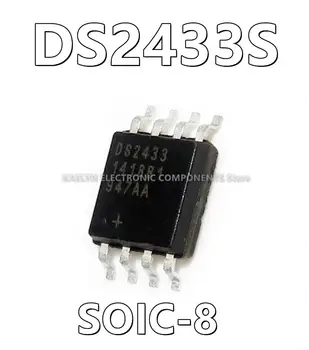10 шт./лот DS2433S DS2433 Микросхема памяти EEPROM 4Kbit 1-проводной 2μs 8-SOIC