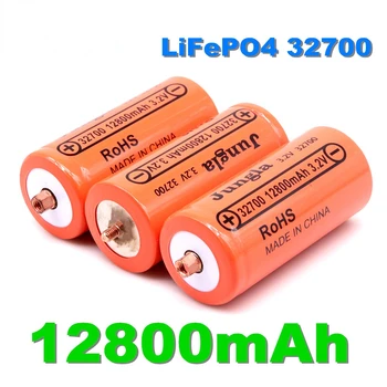 100% Оригинальная Аккумуляторная батарея lifepo4 емкостью 32700 12800 мАч 3,2 В, профессиональная литий-железо-фосфатная Аккумуляторная батарея с винтом