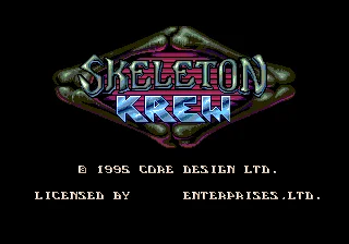 16-битная игровая карта Skeleton Krew MD для Sega Mega Drive для Genesis