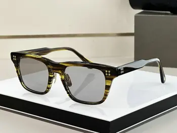 2023 Современные модные брендовые солнцезащитные очки из ацетата с толстым хрусталем, квадратные Женские очки для вождения, мужские Брендовые дизайнерские солнцезащитные очки