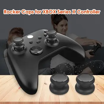 2шт захватов для большого пальца для контроллера Xbox серии S X с приподнятым силиконовым колпачком аналогового джойстика