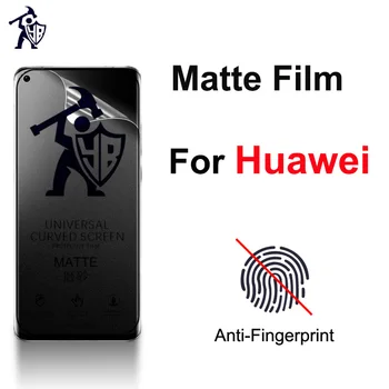 2шт Матовая Пленка Для Huawei Mate 50 40 30 Pro Plus Nova 11 Ultra 10 9 8 P60 ART P50 P40 5G Полное Покрытие Матовая Защитная Пленка Для Экрана