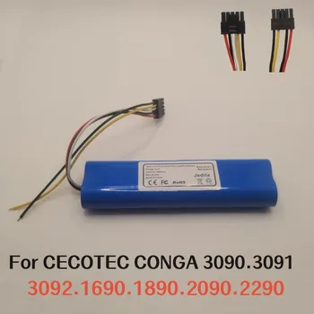 3500 мАч для батареи робота-подметальщика CECOTEC CONGA 3090 3091 3092 1690 1890 2090 2290