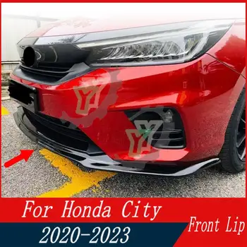 3ШТ Автомобильный Передний Бампер, Спойлер, Сплиттер, Диффузор, Съемный Обвес, Защитная Крышка Для Honda City RS Style 2020 2021 2022 2023