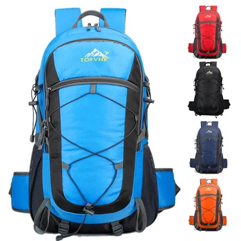 40л мужчины водонепроницаемый туризм рюкзак открытый спортивная сумка для путешествий кемпинг рюкзак походы сумка для альпинизма
