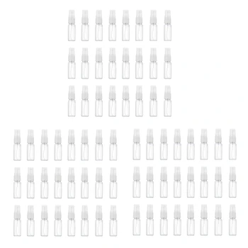 72шт 20 мл Прозрачные Пустые бутылочки-распылители Портативные бутылочки-распылители для мелкого тумана многоразового использования