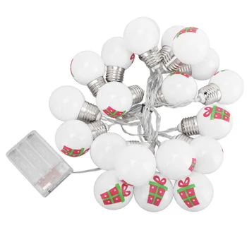 9,8 футов 20 светодиодов Гирлянды с шариковыми лампочками на батарейках Рождественская лампа Гирлянды для спальни Свадебный сад
