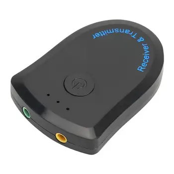Bluetooth-совместимый Передатчик Портативный Беспроводной С Питанием От аккумулятора USB-Переключатель Кнопки Зарядки Компьютерный Планшетный Приемник