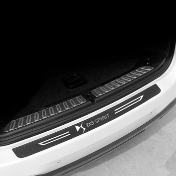 DIY Carbon Fiber Car Sticker Protector Strip Auto Дверной Порог Водонепроницаемая Защитная Пленка Для DS SPIRIT DS3 DS4 DS4S DS5 DS 5LS DS6