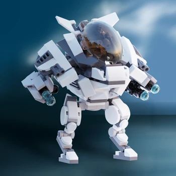 Gobricks MOC Механический Робот Centauris Mk II Tacticals Боевой Строительный Блок набор Оружия Механический Танк Образовательные Кирпичные Игрушки для Детей Подарок