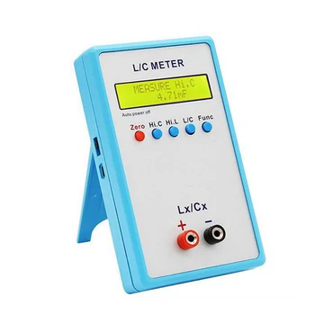 LC200A Индуктивность Индуктор Емкость Конденсатора L / C Мультиметр Измеритель емкости Тестер Цифровой измеритель LCR
