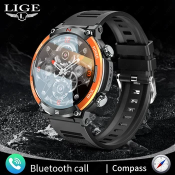 LIGE 2023 Новейшие Смарт-часы Мужские Спортивные Цифровые Смарт-Часы I68 Водонепроницаемый Bluetooth Вызов Фитнес-Часы Наручные Часы для Мужчин
