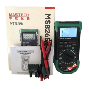 MASTECH MS8265 Цифровой мультиметр 4 1/2 LCD AC DC Напряжение Ток Сопротивление Емкость Тестер Измеритель Непрерывности Диодный тест