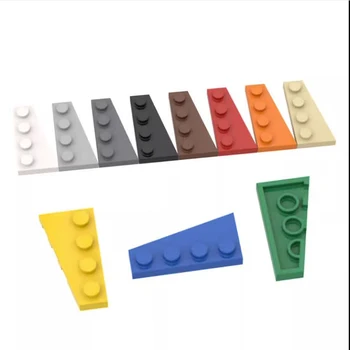 Moc 41769 Клин, Пластина 4 x 2 Точки, Правильные Кирпичи, Совместимые С lego 41769, Детские Строительные Блоки для сборки своими руками, Игрушки