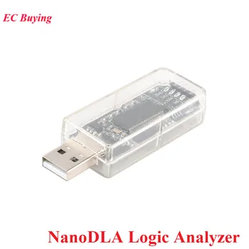 NanoDLA Logic Analyzer SCM ARM FPGA Инструмент отладки Анализ протокола Частота дискретизации 24 МГц 8 Каналов Sigrok PulseView с открытым исходным кодом
