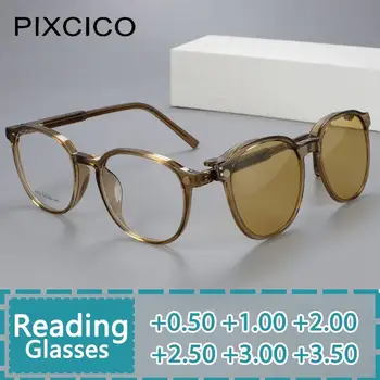 R56531 Круглые поляризованные очки для чтения 