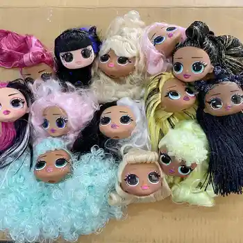 Rainbow School Big Sister Dressup Girl Head, Мультистильный Кукольный домик, Игрушки для изготовления кукол, Аутентичная Rainbow Big Sister
