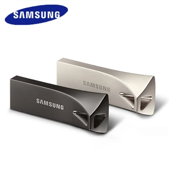 SAMSUNG BAR Plus 64GB USB 3.1 Флэш-накопитель Скорость передачи данных до 300 МБ/ с Надежный флеш-накопитель Memory Stick U Disk Pendrive