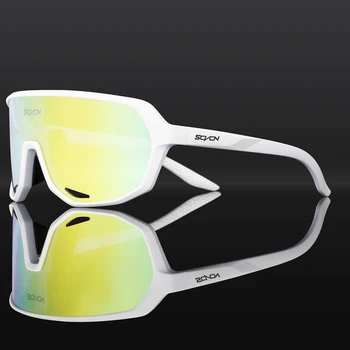 Scvcn Новые Очки для рыбалки Спорт на открытом воздухе Велоспорт Велосипедные Солнцезащитные очки Мужской Пляжный отдых Очки для рыбалки Защитные очки UV400