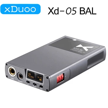 XDUOO XD05 Bal Портативный Декодирующий Усилитель Для наушников XD-05 Сбалансированный ЦАП 32 бит/768 кГц DSD512 Xd05bal