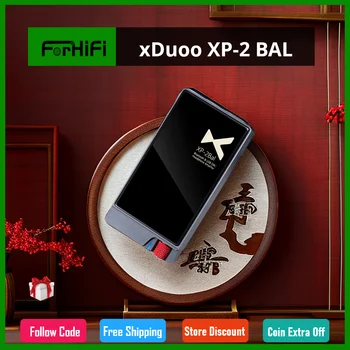 xDuoo XP-2 BAL HD Bluetooth USB DAC/AMP Сбалансированный Усилитель Для наушников С Микрофоном DSD256 32-Разрядный/384 кГц PCM LDAC Выход NFC 4,4 мм