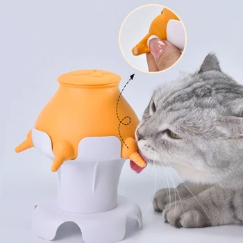 Автоматическая кормушка для домашних животных с 5 пустышками для кормления новорожденных котенков