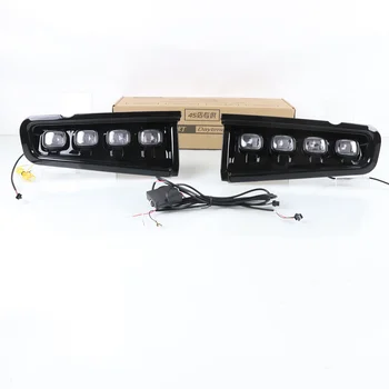 Автоматический дневной ходовой свет LED DRL Передняя противотуманная фара Головной противотуманный фонарь Аксессуары для обновления обвеса для Ford Bronco