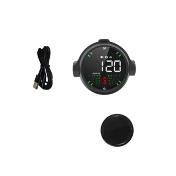 Автомобильный HUD-дисплей, GPS-компас, Многофункциональный инфракрасный датчик для зарядки через USB, дисплей скорости.