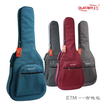 Акустическая сумка для хранения, сумки для инструментов, водонепроницаемый чехол для электрогитары, сумка на плечо, рюкзак, 40/41 Дюймовая сумка для гитары.