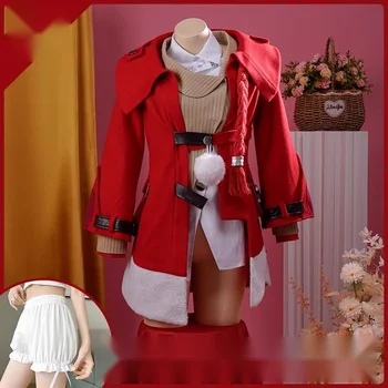 Аниме-игра Honkai Star Rail Clara Костюмы для косплея, женское пальто, свитер, рубашка, шляпа, воротники, аксессуары, костюм для взрослых на Хэллоуин