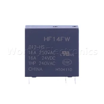 Бесплатная доставка 10 шт./лот реле 12VDC/24VDC 16A 6PIN HF14FW/012-HS HF14FW/024-HS