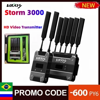 Видеопередатчик высокой четкости Vaxis Storm 3000 3G SDI, совместимая с HDMI профессиональная беспроводная система передачи данных