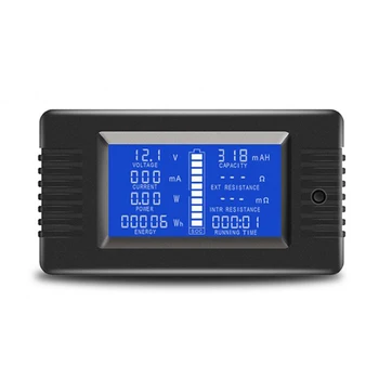Вольтметр 0-200 В 300А, Амперметр, цифровой тестер батареи, Встроенный Шунтирующий измеритель емкости, сопротивления, измеритель электрического напряжения, монитор