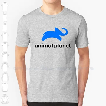 Высококачественные футболки с логотипом бренда Animal Planet, модная футболка 2023 года, новая графическая футболка
