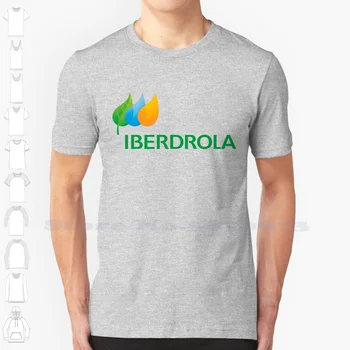 Высококачественные футболки с логотипом бренда Iberdrola, модная футболка 2023 года, новая футболка с рисунком