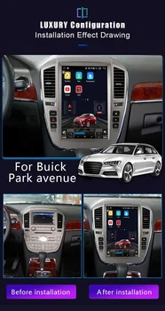 Для Buick Boulevard 2007-2011 Аксессуары для автомобильного мультимедийного плеера GPS Навигация Видео 5G Радио Стерео 2Din DSP головное устройство Android
