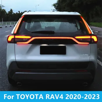 Для TOYOTA RAV4 2020-2023LED Сигнальная лампа двери автомобиля открыта Защитный магнит декоративный индикатор предотвращения аварии сигнальная лампа автомобильные запчасти
