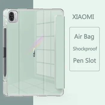 Для Xiaomi Pad 6 Max 14 2023 Pad 6 Pro 11 Откидной Кожаный Чехол для Redmi Pad 10.61 Mi Pad 5 Pro Защитный Чехол с Держателем Карандаша