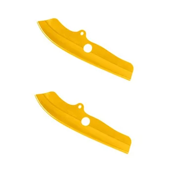 Защитная крышка для губ переднего бампера желтого цвета для Dodge Challenger Scat Pack 2015-2020 Бамперный диффузор, спойлер, защита сплиттера