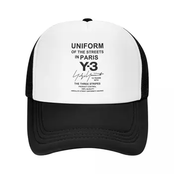 Изготовленная на заказ бейсболка Yohji Yamamoto для мужчин и женщин, дышащая шляпа дальнобойщика на открытом воздухе