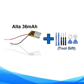 Инструменты в подарок + оригинал Заменяет аккумулятор емкостью 36 мАч для спортивных часов Fitbit Alta Smart для мониторинга сердечного ритма, подлинный аккумулятор AKKU