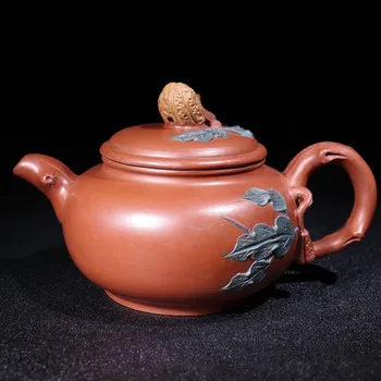 Китайский Глиняный Чайник Yixing Zisha Fushou Pot Chen Mingyuan 450 мл