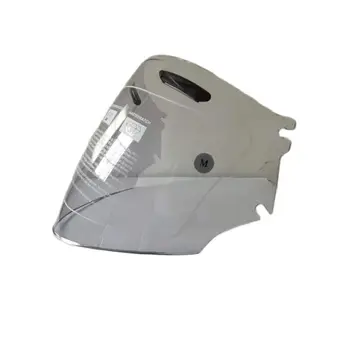 Козырек мотоциклетного шлема Подходит для объектива Ram4 Half Helmet Цвет светло-дымчатый, черный Материал козырька- ПК
