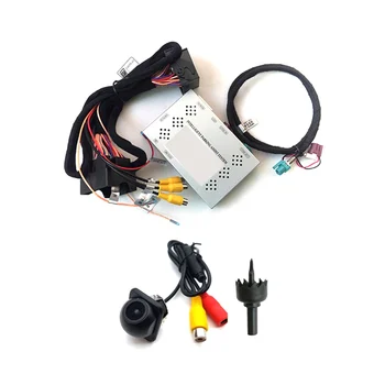 Комплект камеры заднего вида для BMW NBT MINI Cooper Clubman F55 F56 Интерфейсный адаптер для подключения декодера заднего хода экрана