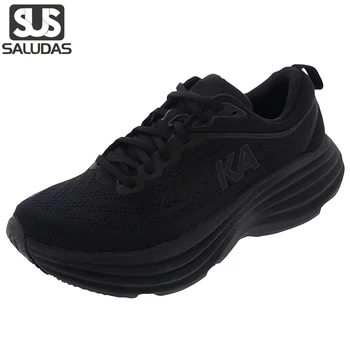 Кроссовки SALUDAS Bondi 8 Для бега на беговой дорожке, Амортизирующая Мужская спортивная обувь, женские кроссовки с открытой сеткой, устойчивые к скольжению
