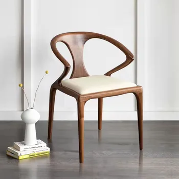 Кухонные обеденные стулья, уличные эргономичные современные обеденные стулья в скандинавском стиле, Дизайнерская мебель для дома Sillas Comedor SR50DC