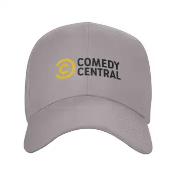 Логотип Comedy Central С графическим логотипом бренда, высококачественная джинсовая кепка, Вязаная шапка, Бейсболка