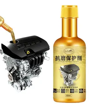 Масло для автомобильного двигателя 2,02 унции Защитное моторное масло С восстанавливающей присадкой, средство для снижения шума, Противоизносное средство для защиты автомобильного двигателя
