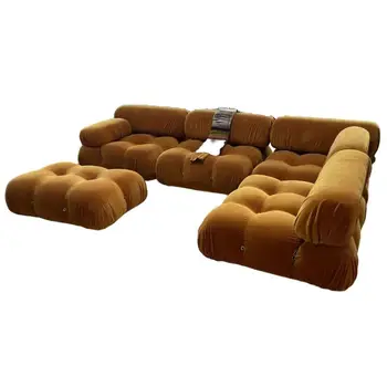 Мебель для гостиной, Секционный диван Букле, кресло-качалка, современный диван Mario Bellini, модульный диван