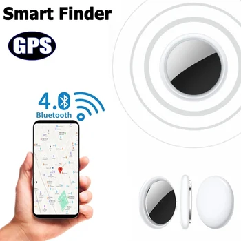 Мини-GPS-трекер Bluetooth 4.0, совместимый с IOS / Android, умный локатор для защиты от потери ключей от устройства AirTag, устройство для поиска домашних животных, приложение 